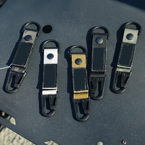 Nylon webbing strap keychain - strap,