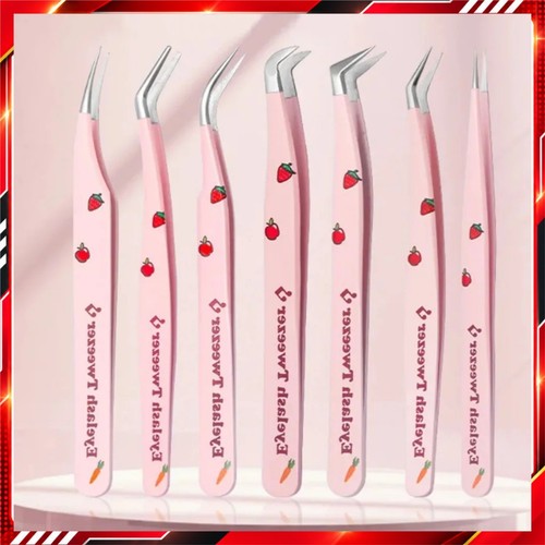 False eyelash tweezers - eyelash,