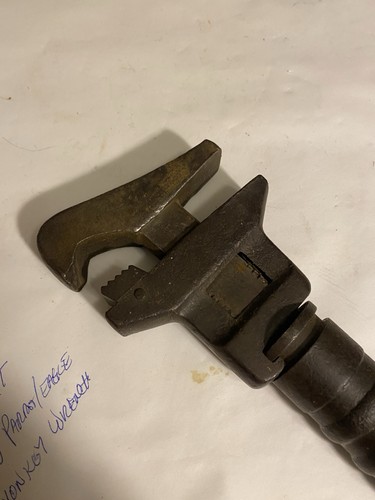 Vintage monkey wrench bemis - -,
