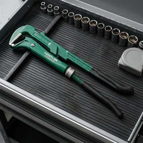 Eagle mouth pipe wrench - eagle-mouth, green